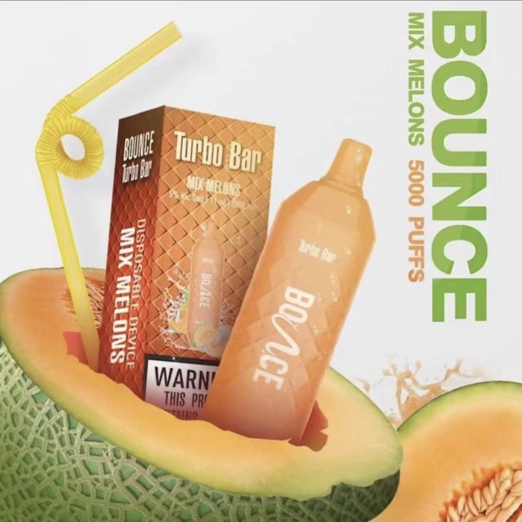 Bounce Turbo Bar 5000 puffs Rechargeable Disposable Pod Lazada PH