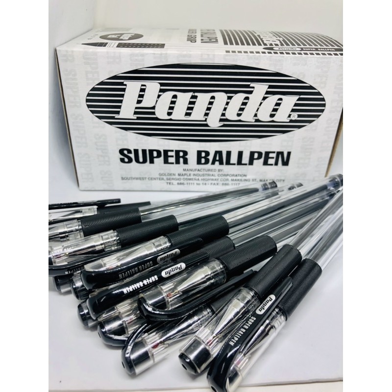 【Coffee Fish】☾ MFHPTN PANDA SUPER BALLPEN 50pcs