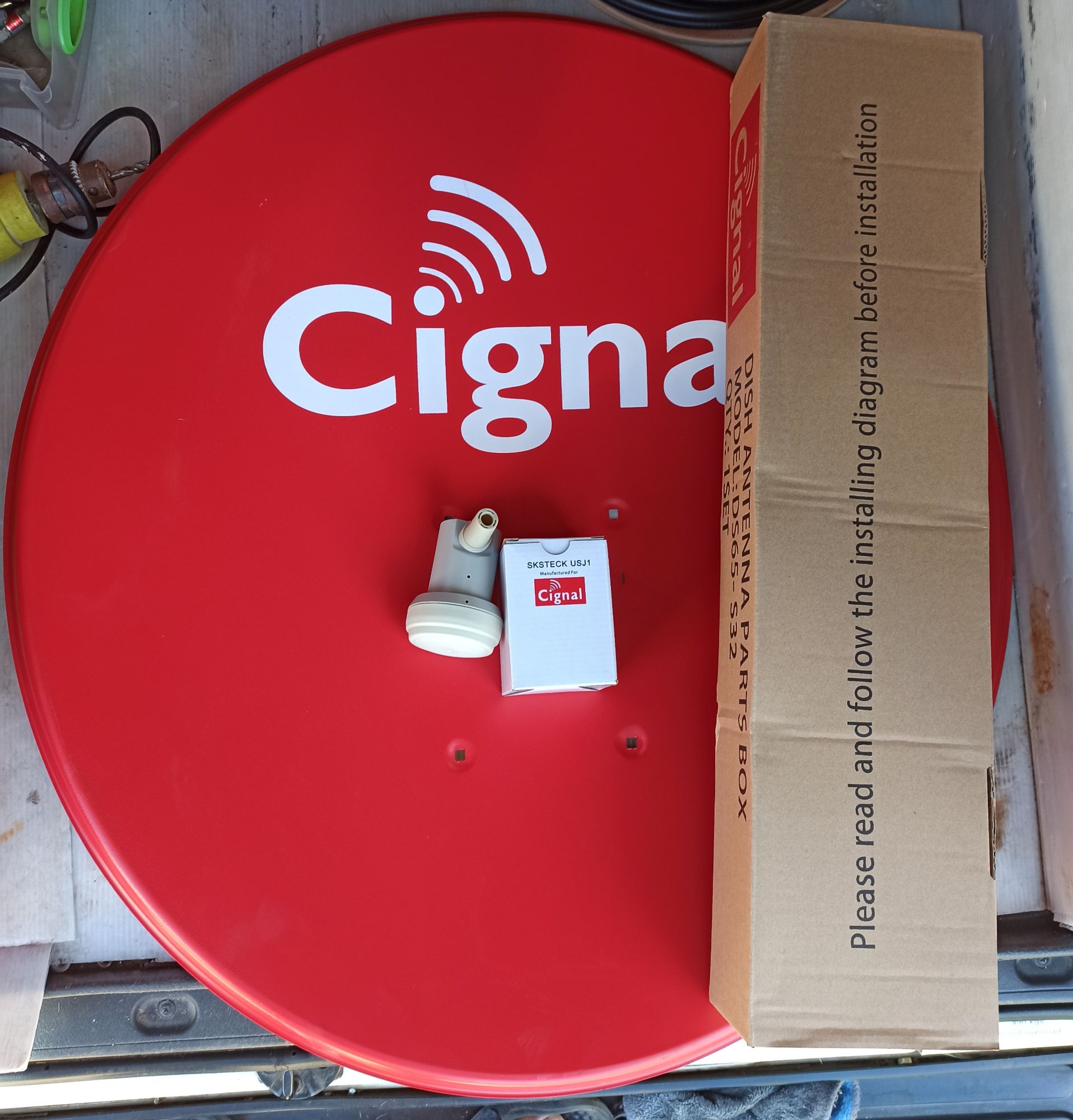 Cignal Satellite Dish Kit Satlite, Gsat, Dream Cable and Sky Cable