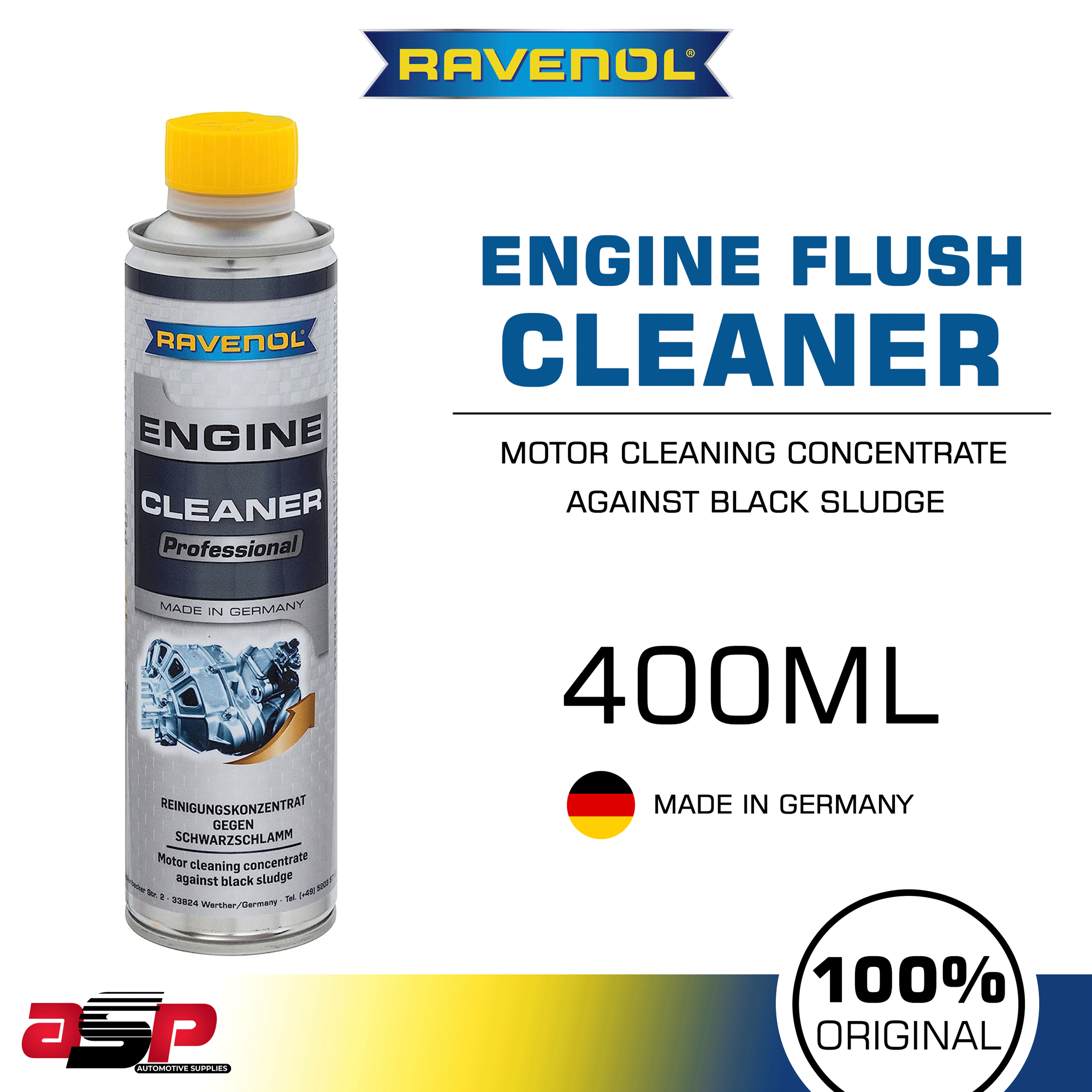 RAVENOL PROFESSIONAL ENGINE CLEANER 400ml - ENGINE FLUSH | Lazada PH