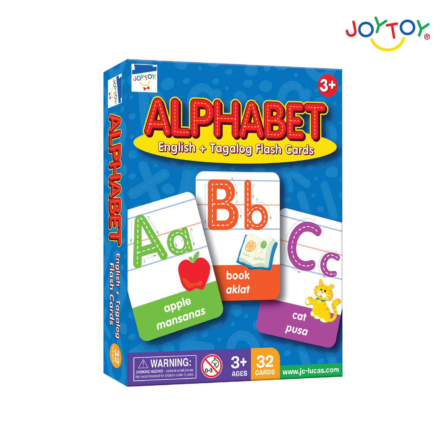 JOYTOY Alphabet Flash Cards (English + Tagalog) | Lazada PH