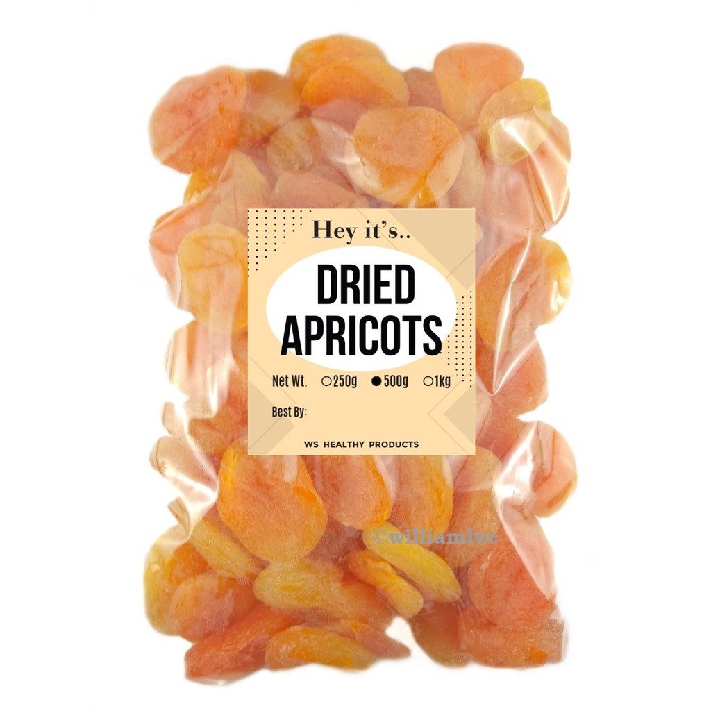 Dried Apricots (500g 1kg) snacks with few calories Lazada PH