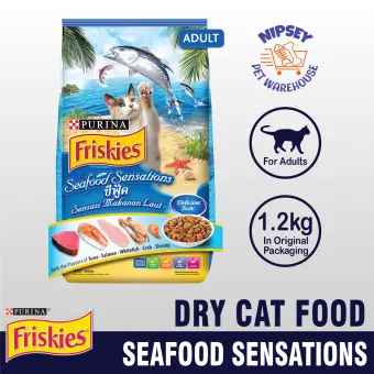 friskies seafood sensations dry cat food