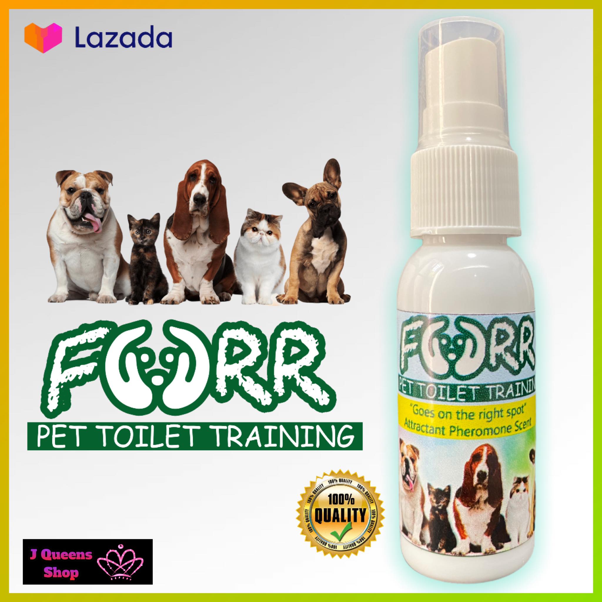 Furr Pet Potty Training Spray For Urine and Poop Toilet inducer Puppy