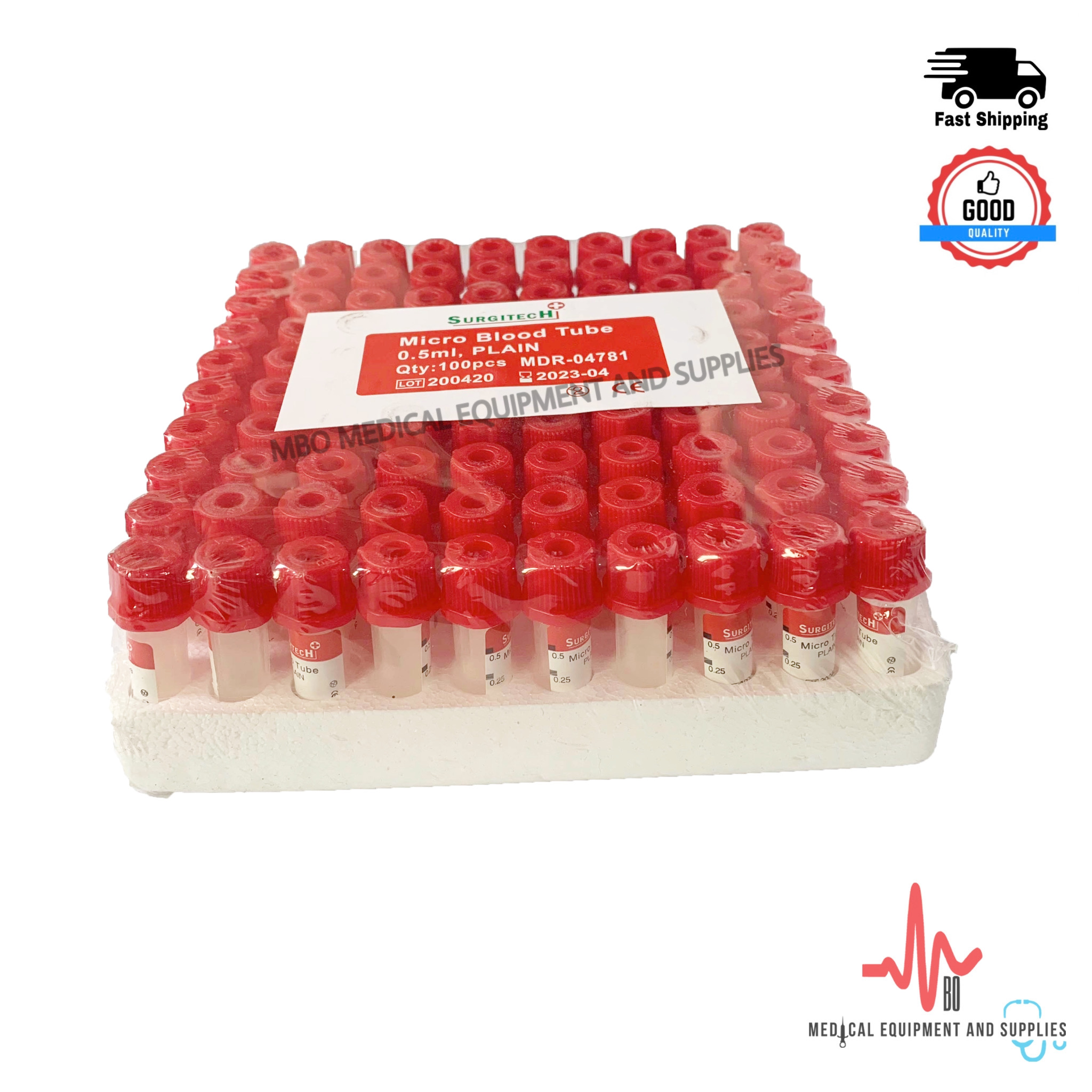 Micro Blood Tubes Microtainer Tubes Plain Red Top 0.5mL Lazada PH