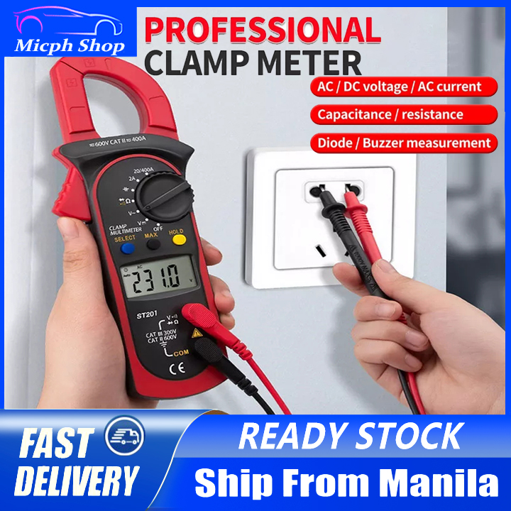 [24 hours delivery]Digital Clamp Meter Tester Original Set Multimeter ...