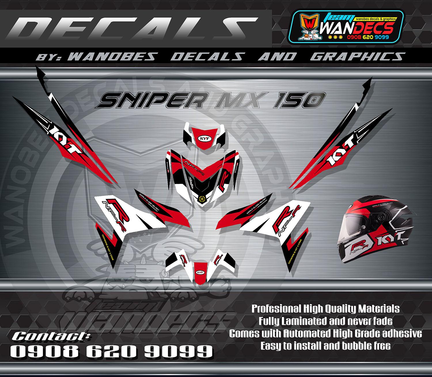 Sniper 150 Decals Lazada Ph