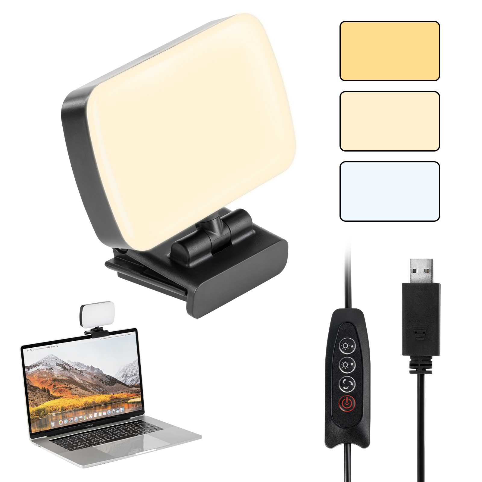 【Local Delivery】Selens Video Conference Light Monitor