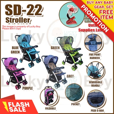 Apruva SD-22 Aller Deluxe Stroller for Baby