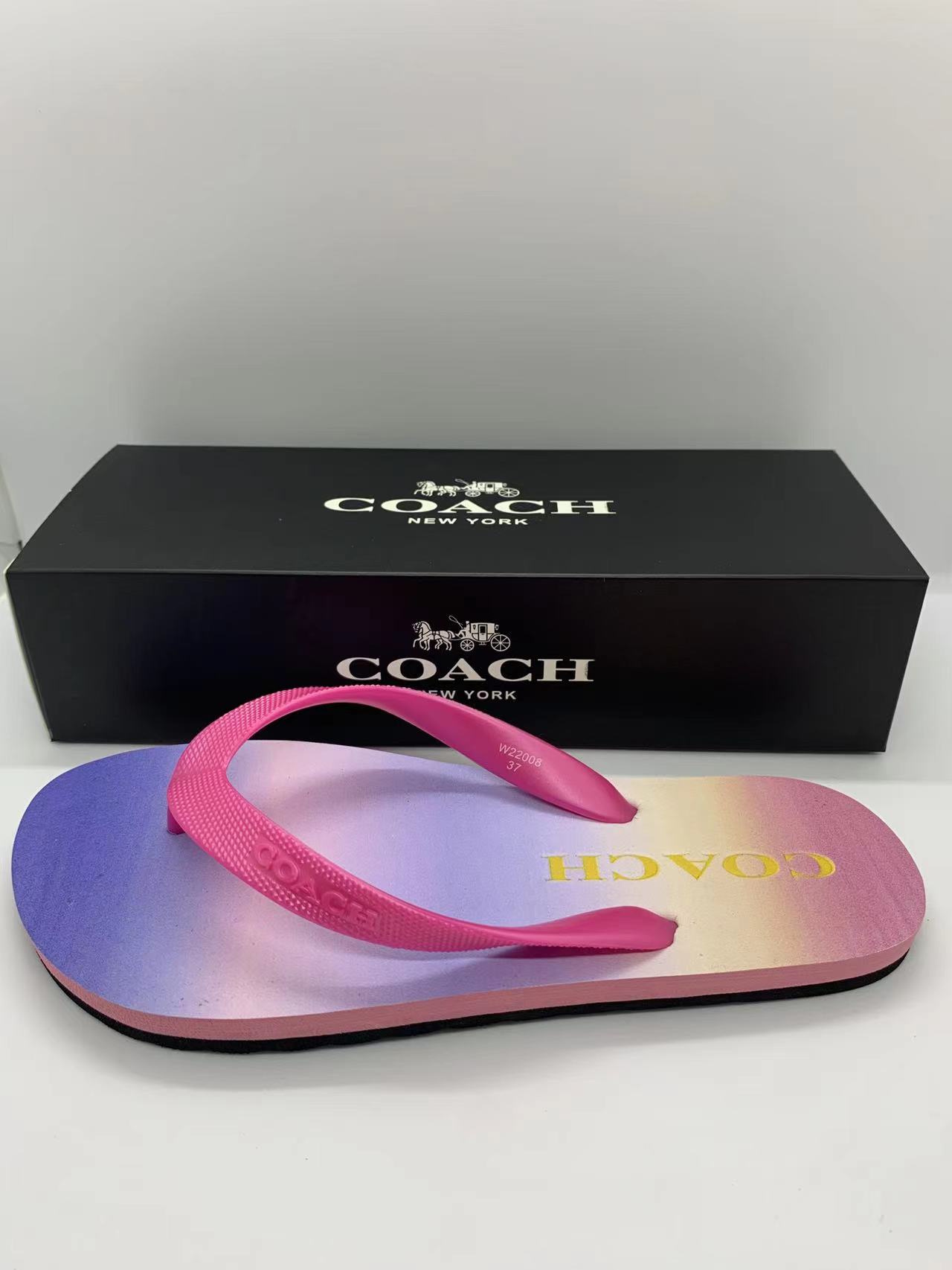 USA Coach highend flipflops, beach slipper, outdoor slipper, Lady