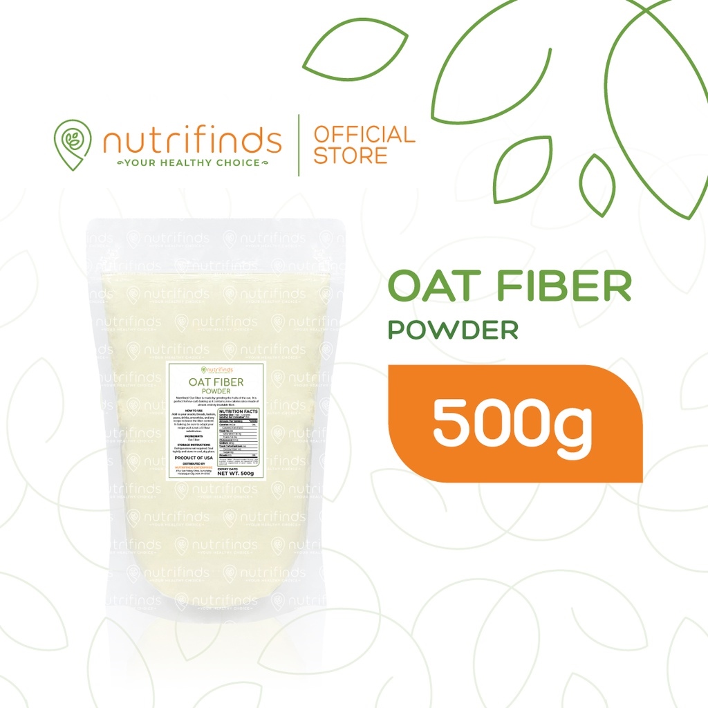 Nutrifinds® Oat Fiber Powder Insoluble Fiber from Oat Hull / Husk