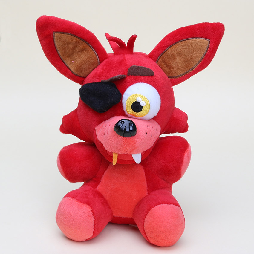 FNAF Stuffed Plush Toys Freddy Fazbear Bear Foxy Rabbit Bonnie Chica Peluche  Juguetes 5 Nights At Freddy Plushie Fnaf Plush Toys