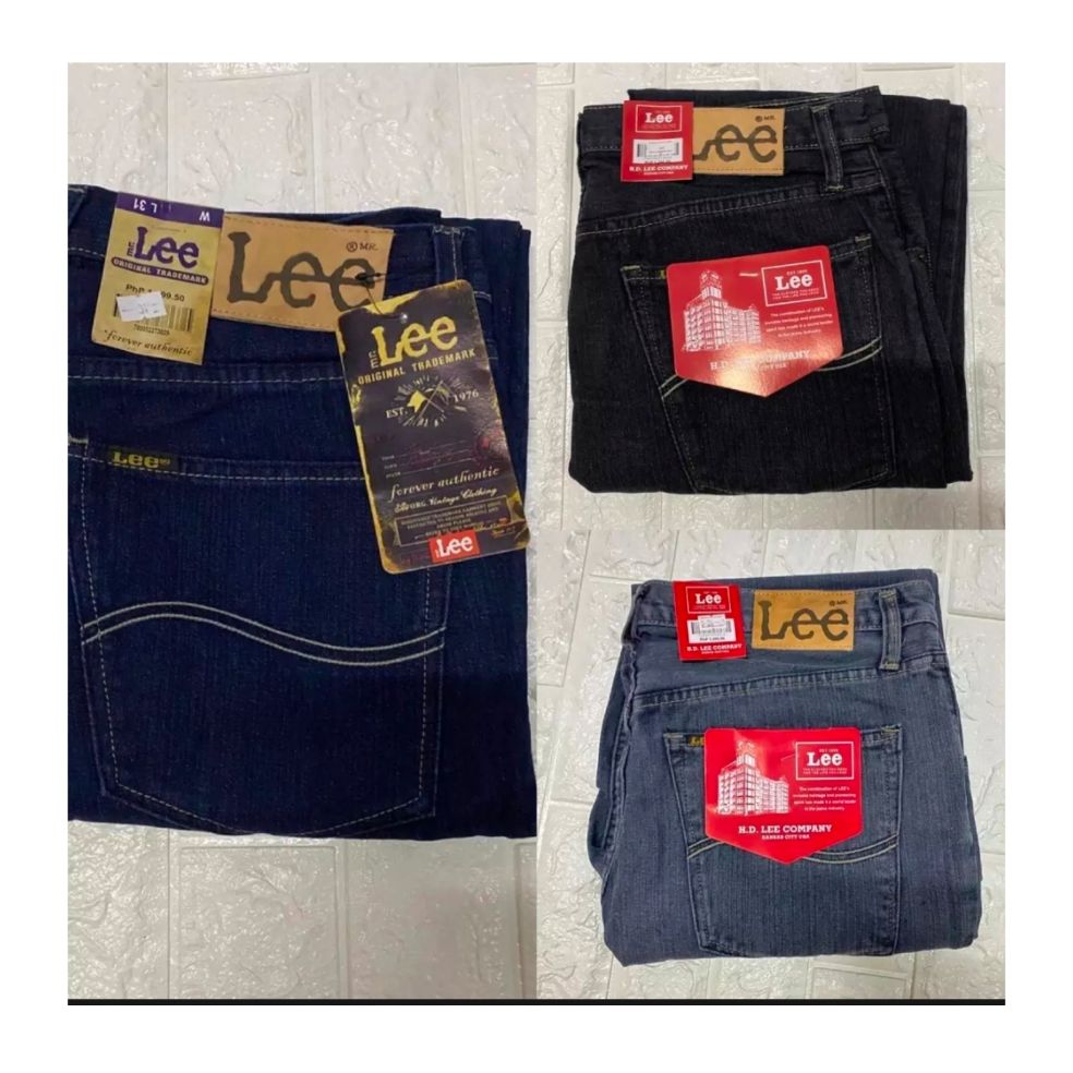 Lee STRAIGHT CUT PANTS FOR MENS(28+40) | Lazada PH