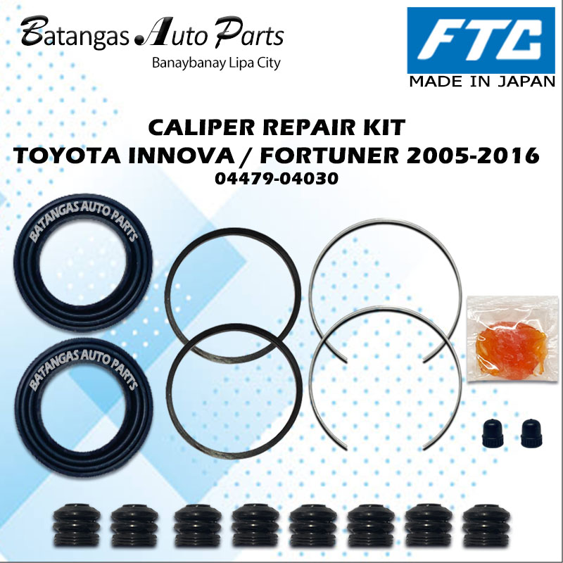 FTC CALIPER REPAIR KIT TOYOTA INNOVA 20052015 1SET FRONT Lazada PH