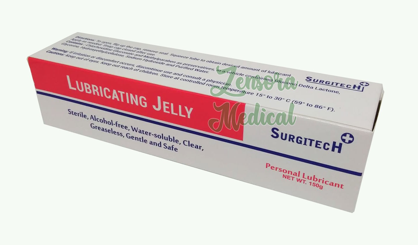 SURGITECH Lubricating Jelly / Personal Lubricant (150 grams ) Lazada PH