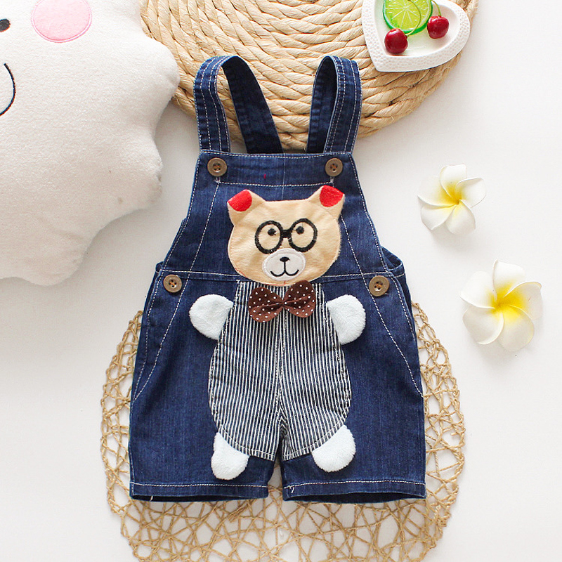 IENENS Summer 1PC Kids Baby Girls Jumper Clothes Clothing Short Trousers Toddler Infant Pants Denim Shorts Jeans Overalls Dungarees 1 2 3 Years