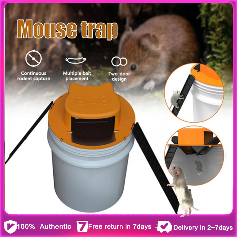 Mouse Trap, Reusable Live Rat Trap Captures Mice For Indoor And Outdoor