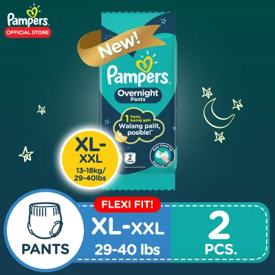 [DIAPER SALE] Pampers Overnight Diaper Pants XL up to XXL 2 x 1 pack (2 diapers)