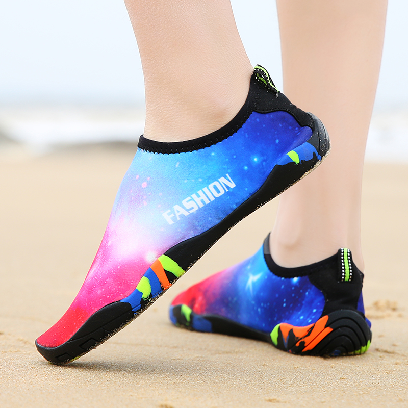 Kid Slipper shoe Flippers Aqua Swimming Water Skin Beach Nonslip