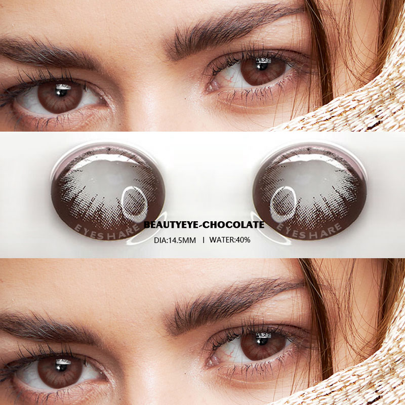 （COD）Korea imported contact lenses KING/BEAUTYEYE series Charm big eye
