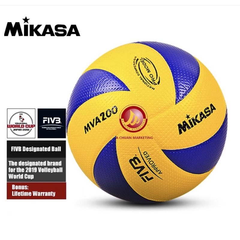Mikasa MVA200 Volleyball Ball Size 5 bola esame Lazada PH