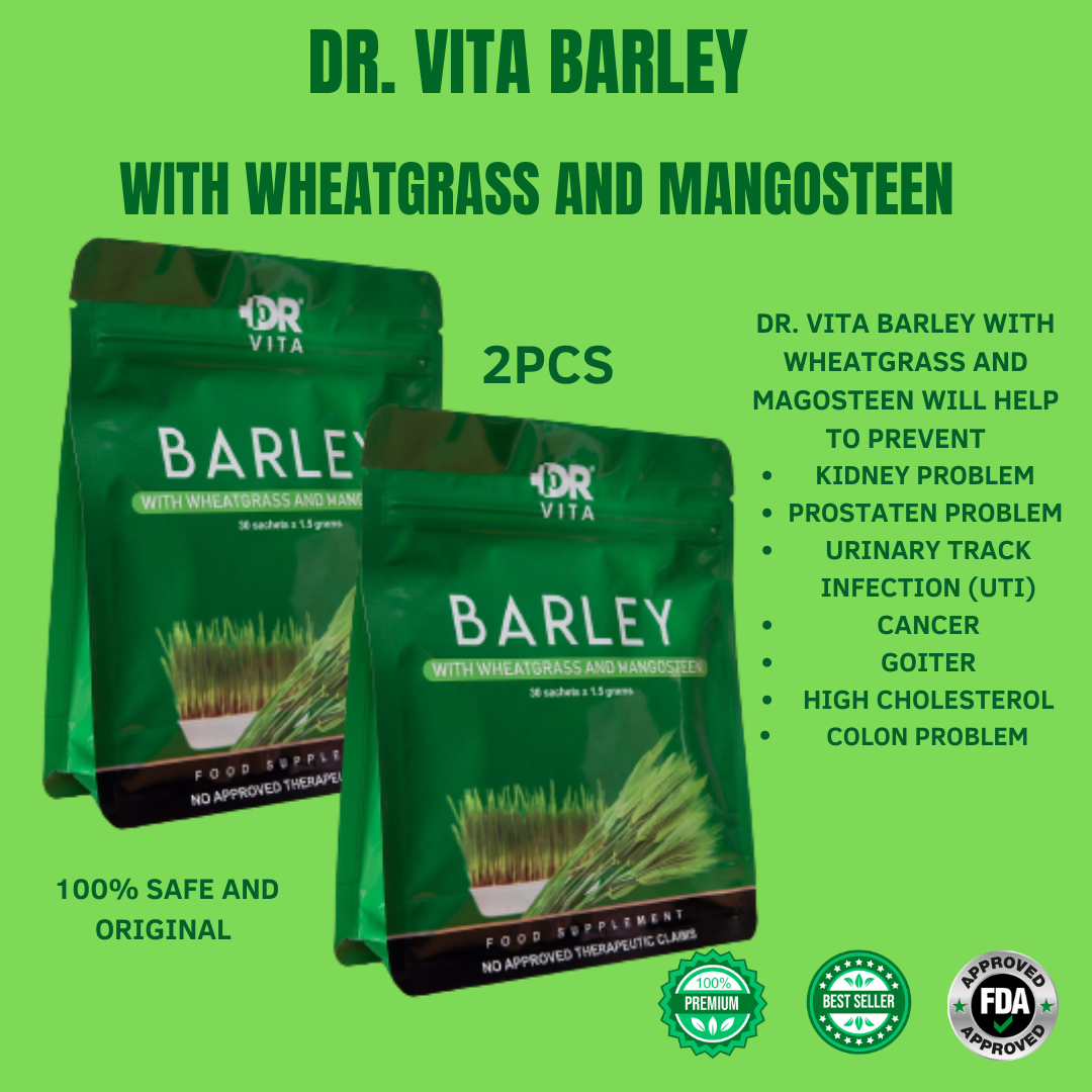1pc/2pcs/3pcs Dr Vita Barley with Wheatgrass and Mangosteeen Its helps