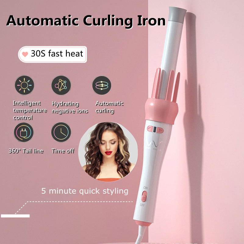Automatic Hair Curler Tiktok Styling Stick 360 Rotating Constant