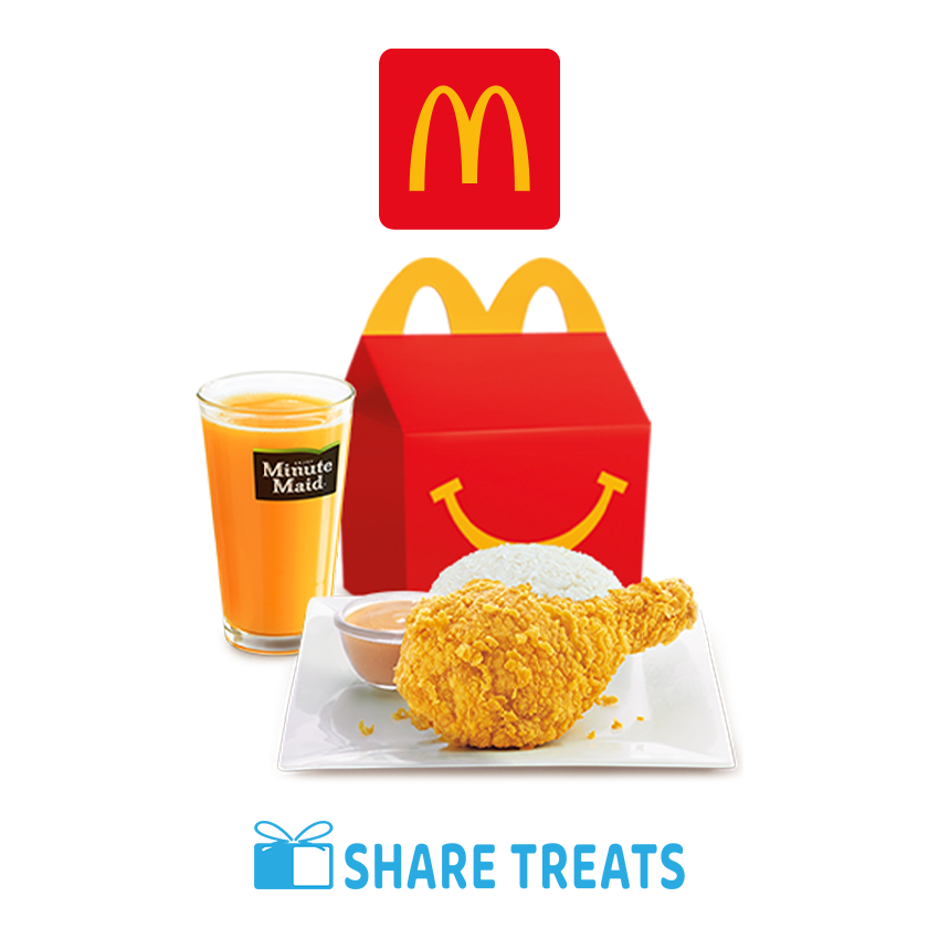 McDonald's 1-pc. Chicken McDo with Rice Happy Meal (SMS eVoucher ...