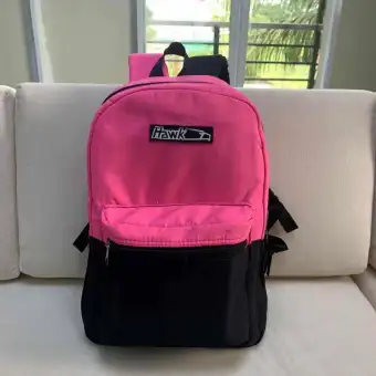 hawk bag black and pink