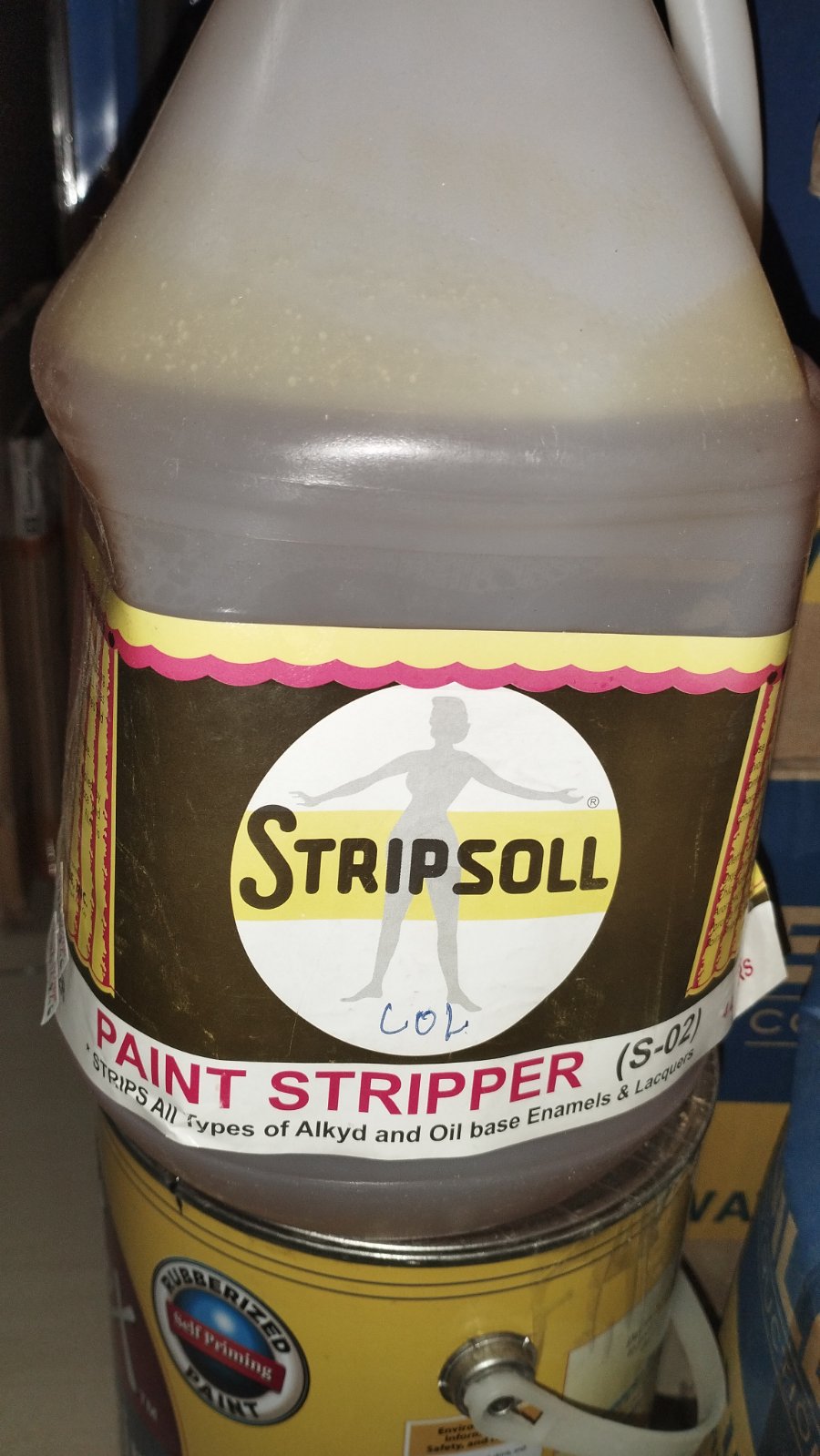 Stripsoll Plastic Bottle Stripsol Paint Remover (Alis Pintura) / 4