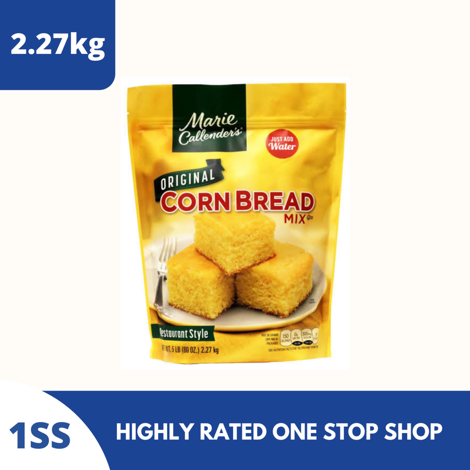 Marie Callender's Original Cornbread Mix 2.27kg | Lazada PH