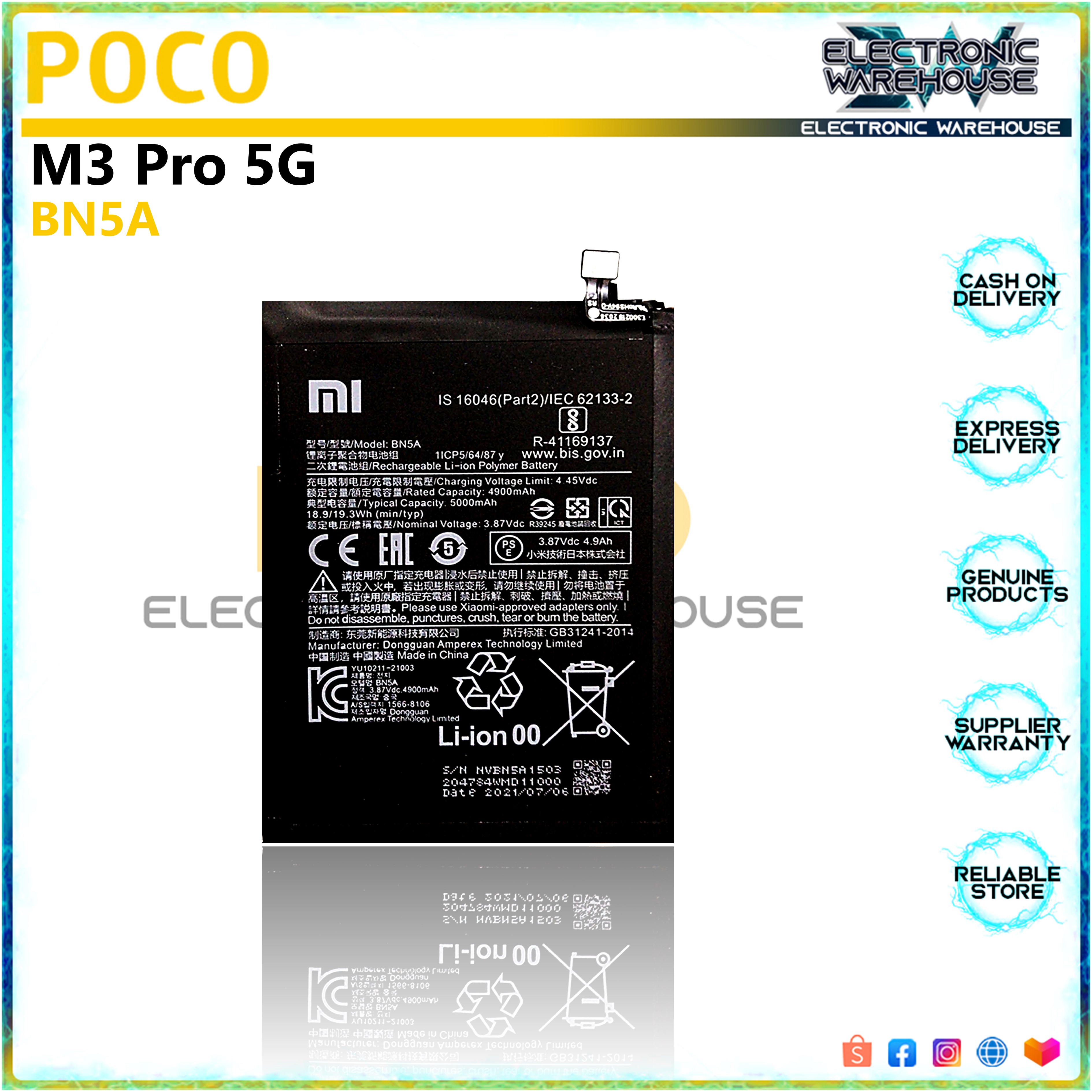 m3 pro battery