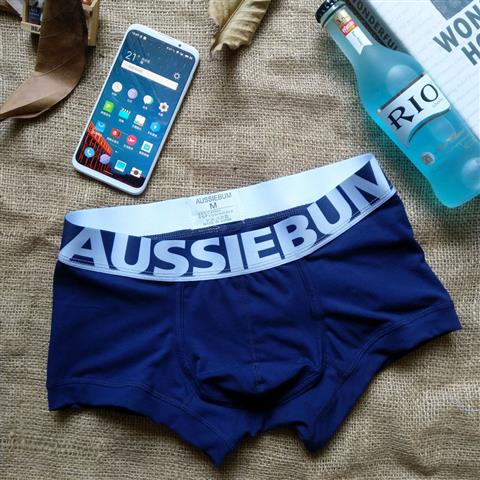 AUSSIEBUM Men's Foreign Trade Cotton Comfortable Trendy U-Convex