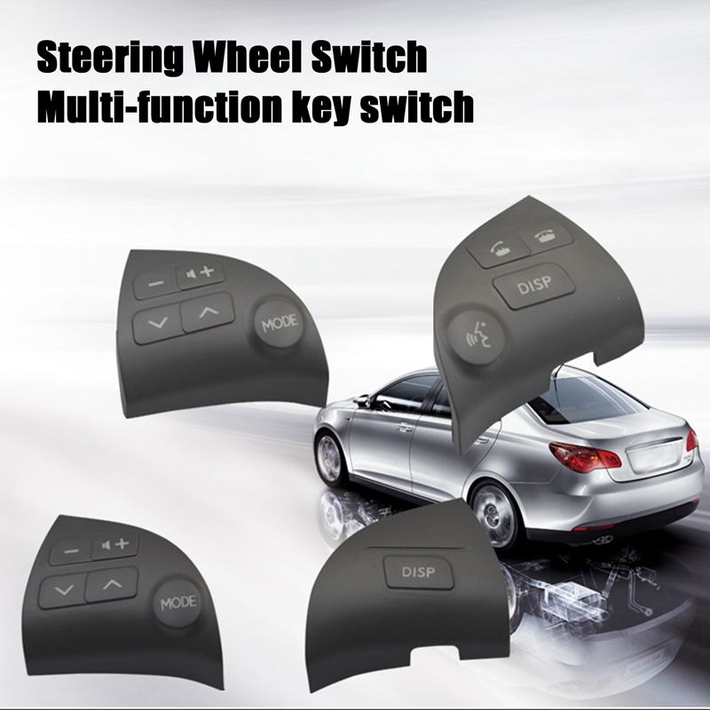 2Pcs Multifunctional Bluetooth Speaker Button Switch for Toyota Lexus ES350 Steering Wheel Button 84250-33190