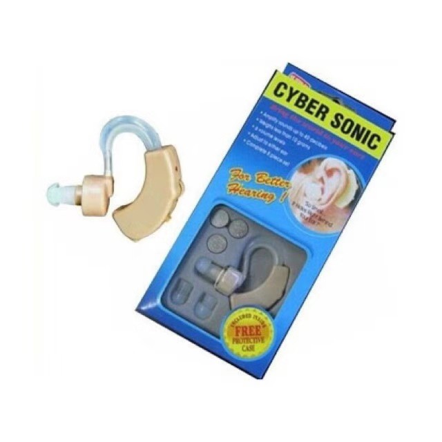 Hearingaid Cyber Sonic Hearing Aids with Carrying Case Lazada PH