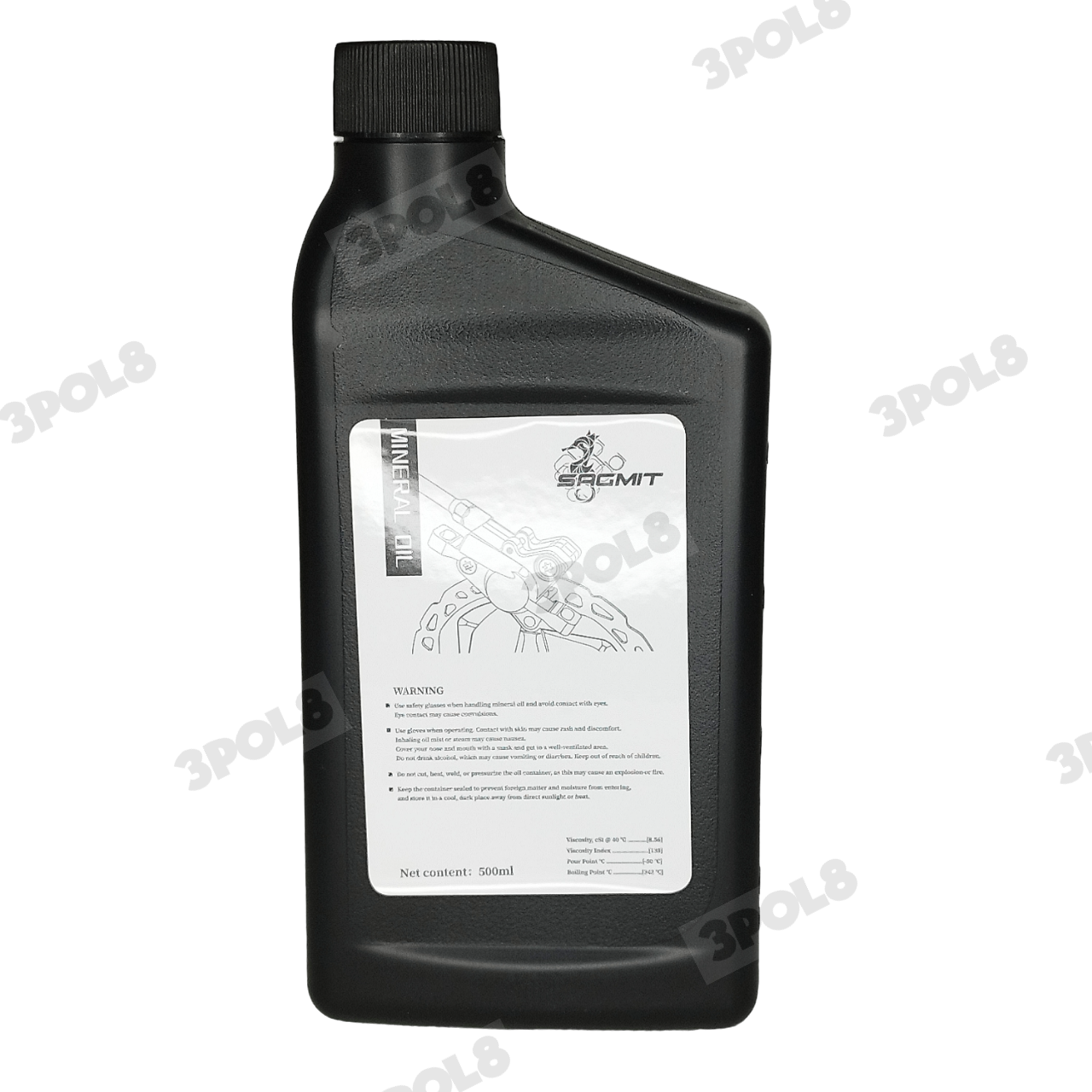 Mineral Oil 500ml Bike Sagmit Hydraulic Brake Fluid MTB Bleed Oil 1 PC