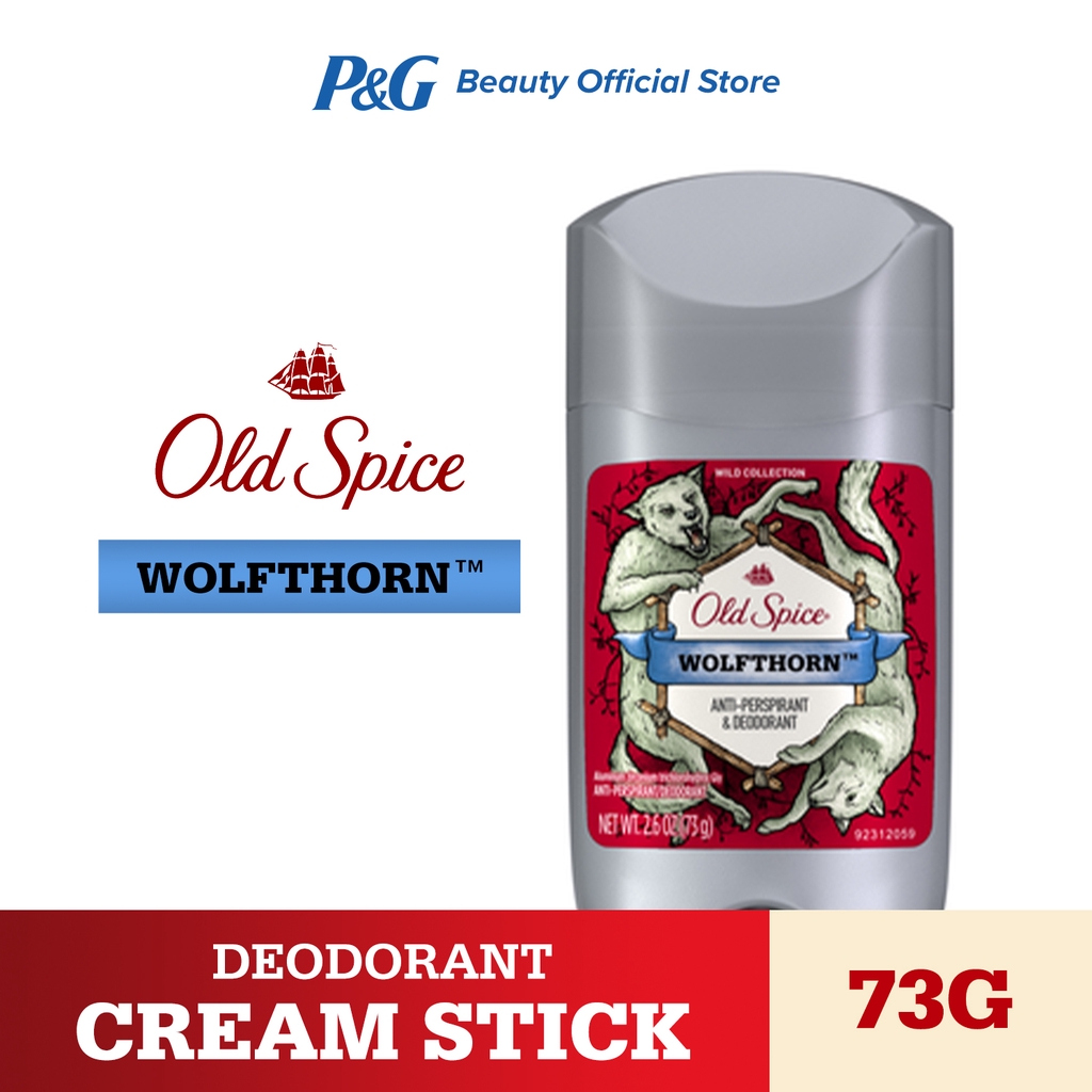 Old Spice Wild Collection Invisible Solid Wolfthorn Antiperspirant 73g |  Lazada PH