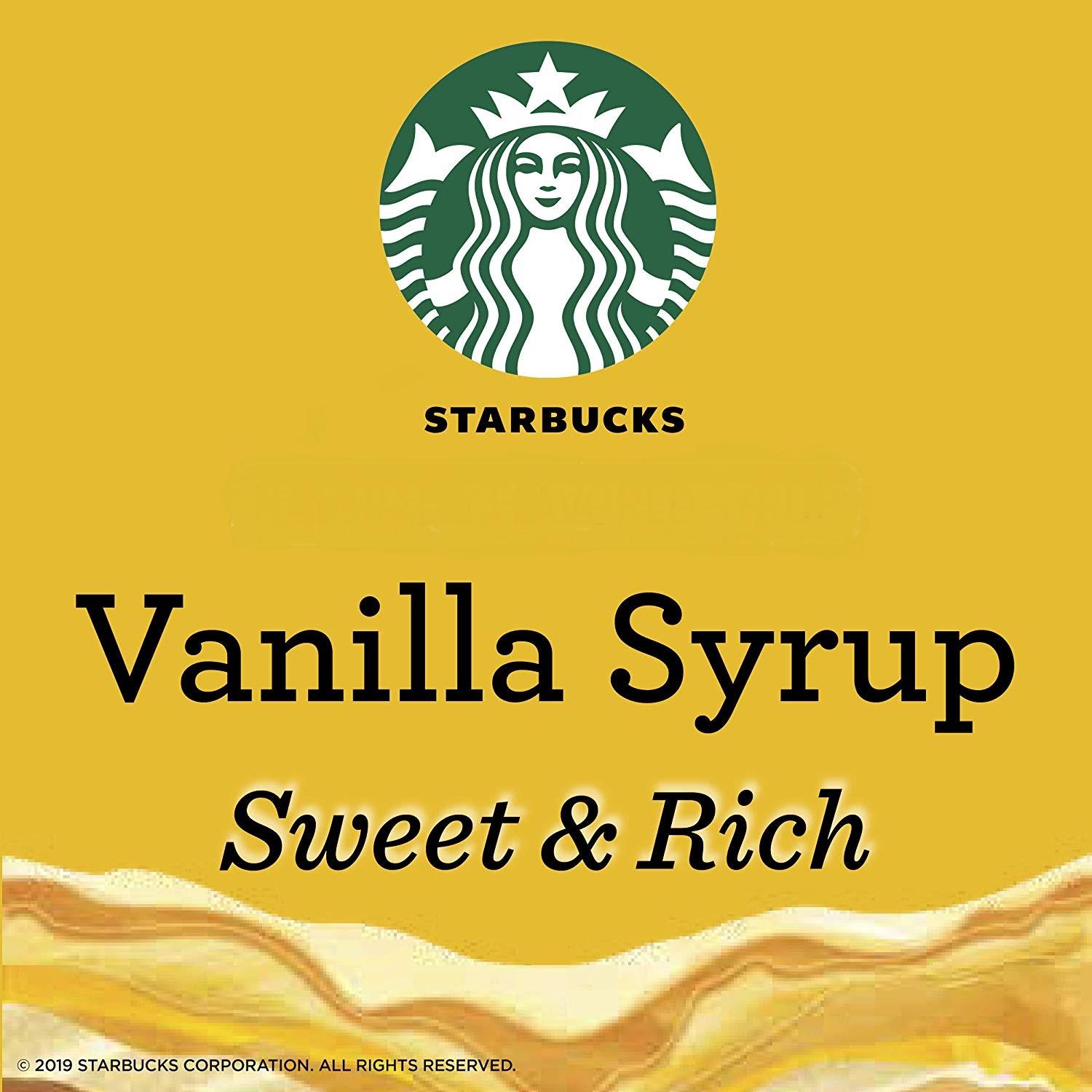 Starbucks Flavored Syrup Vanilla review and price