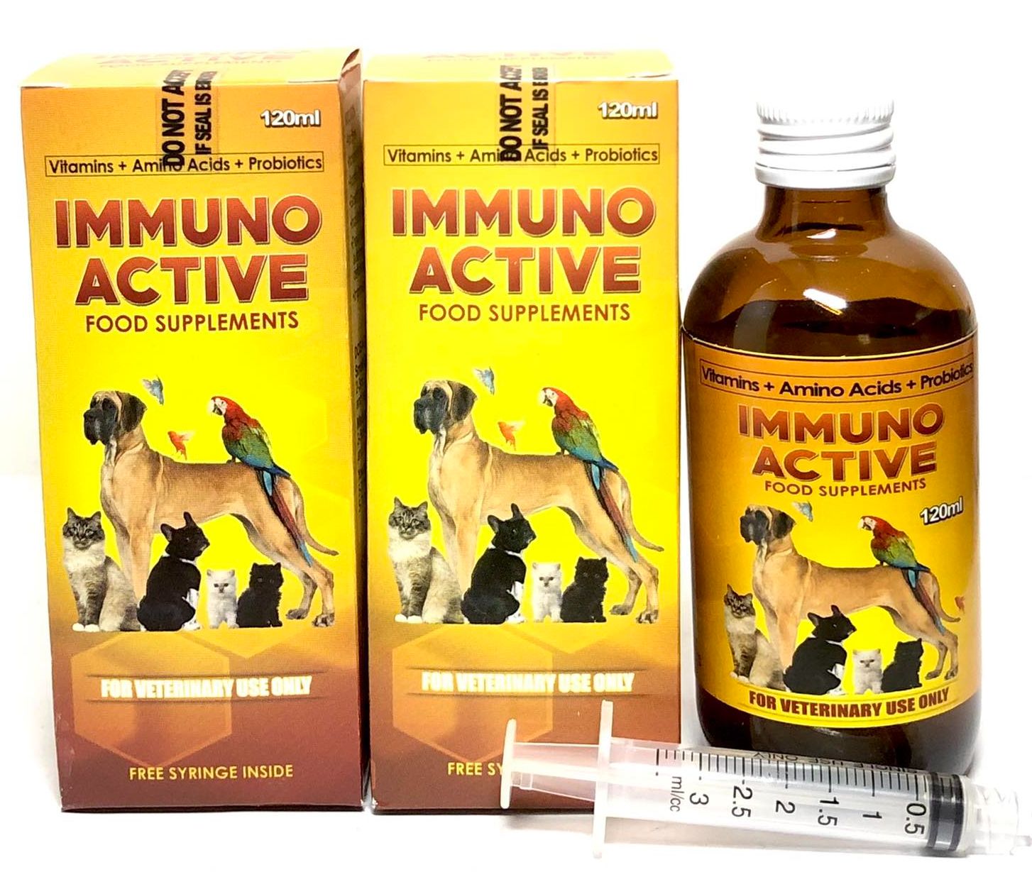 [CLR AGRIVET] Buy 1 Take 1 Immuno Active 120ml Multivitamins for Dog