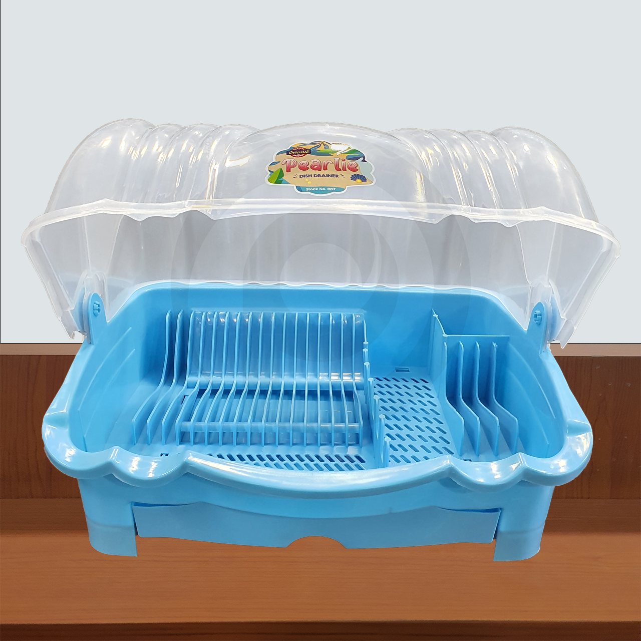 Perlie Dish Drainer Dish Rack Dish with Drip Tray and Cover Lazada PH