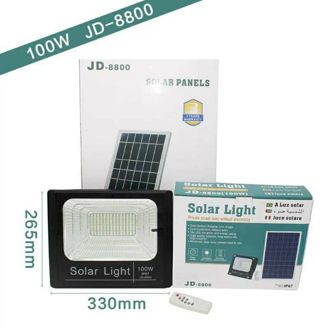 jd 8800 solar panel