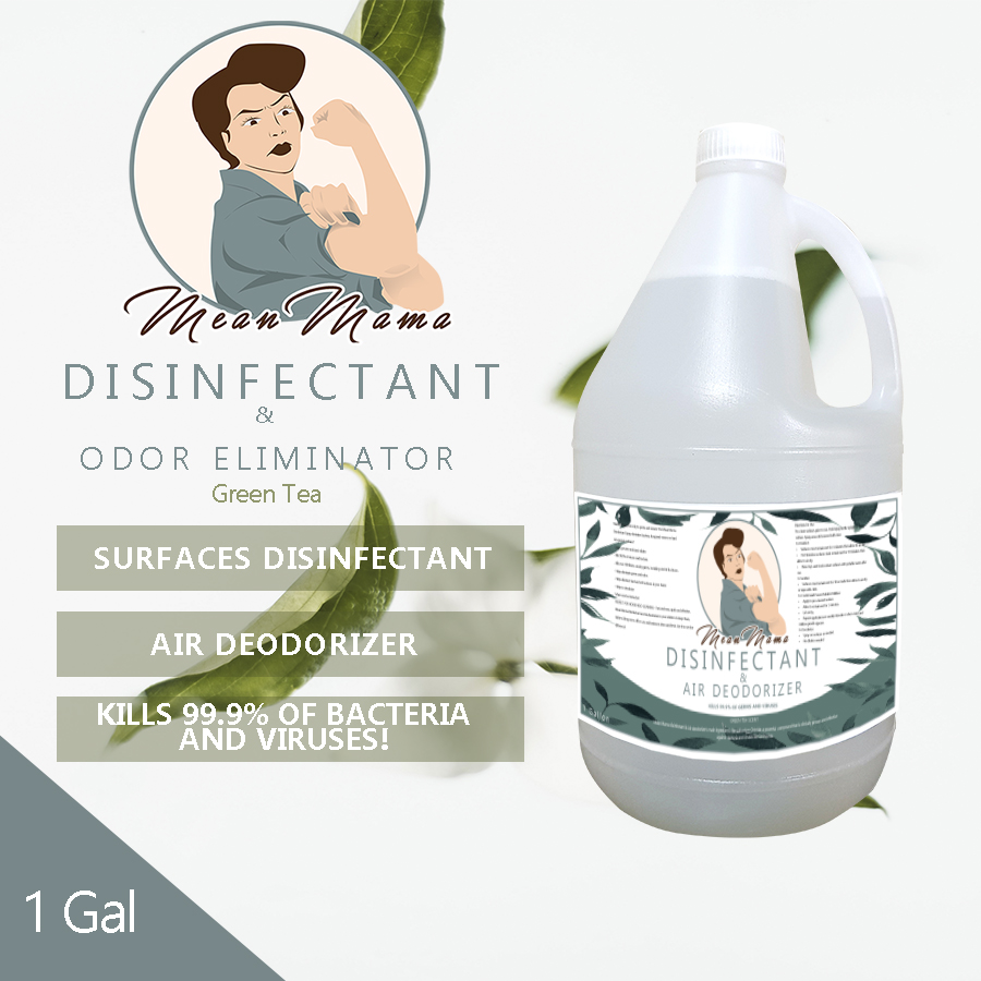 1 Gal Original mean Mama Disinfectant and Air Deodorizer GREEN TEA