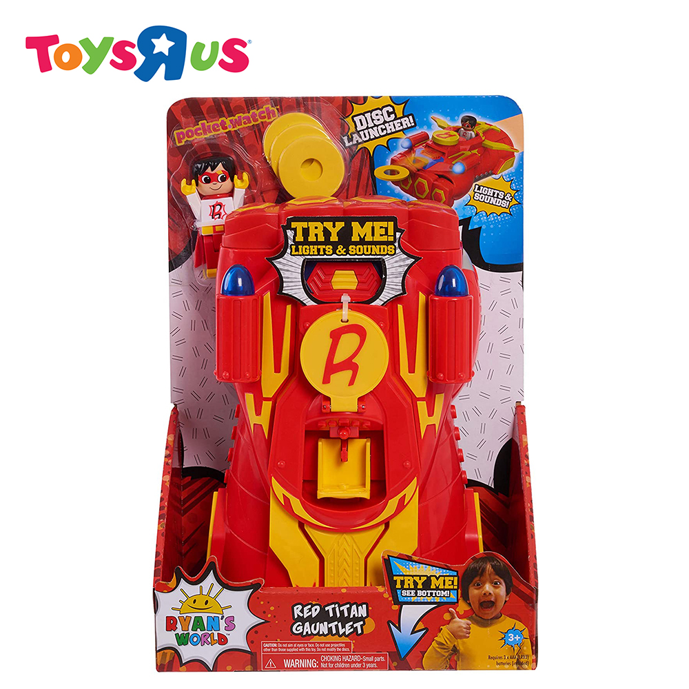 ryan's world red titan playset