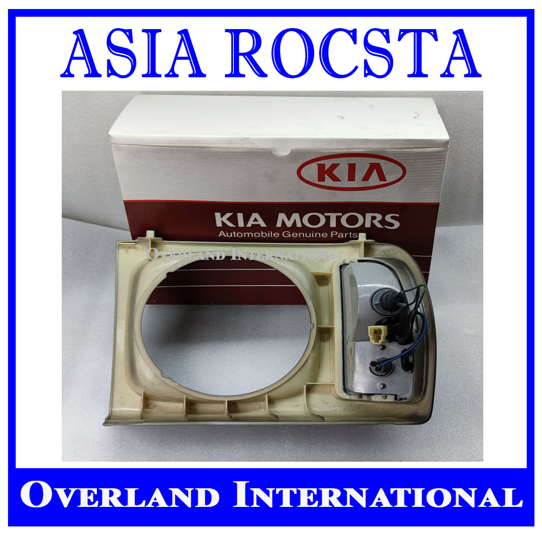 HEADLAMP HEADLIGHT HEAD LAMP HEAD LIGHT FRAME, CORNER LAMP Left/Driver Side, For Asia Rocsta