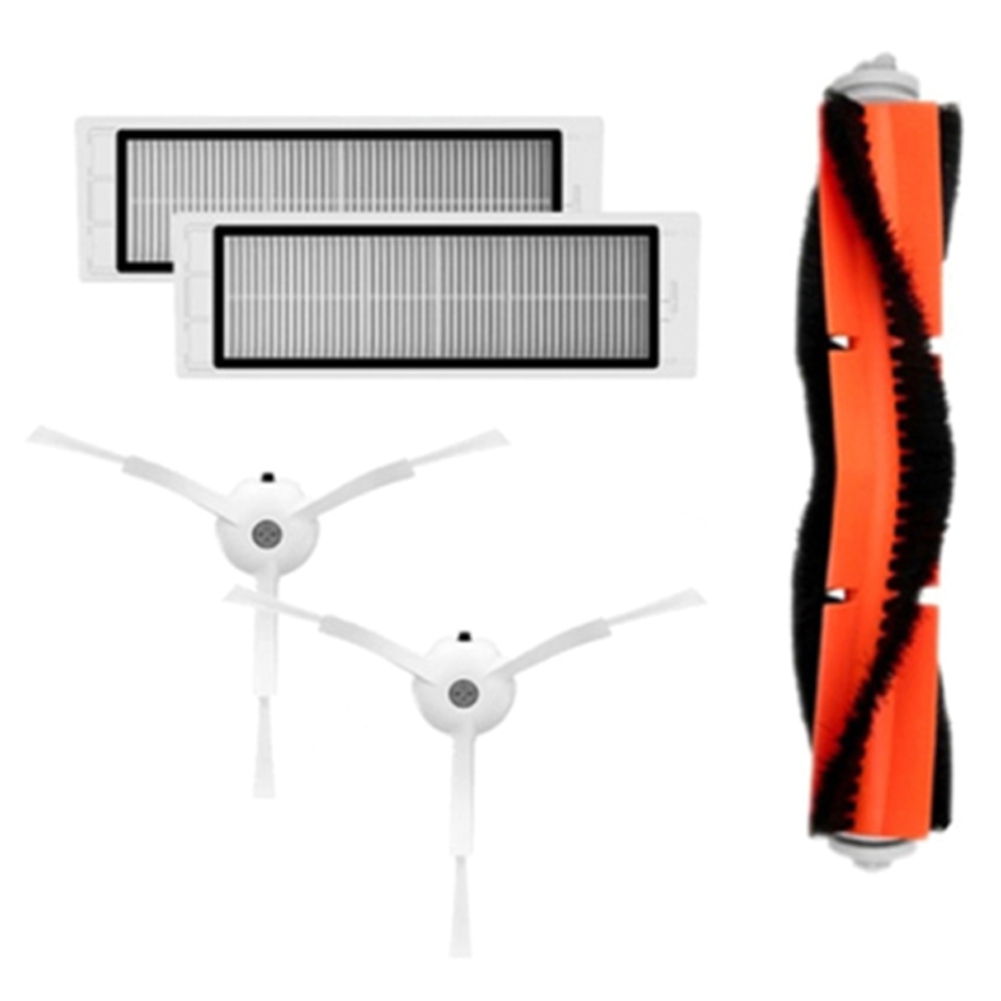 Hepa filter main brush side brush for xiaomi 1s roborock s6 s5 max s60 s65 s5 s50 e25 e35 vacuum parts accessories