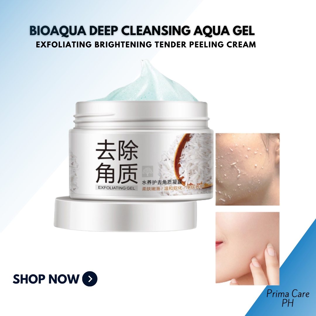 BIOAQUA Deep Cleansing Aqua Gel Natural Facial Exfoliator Exfoliating