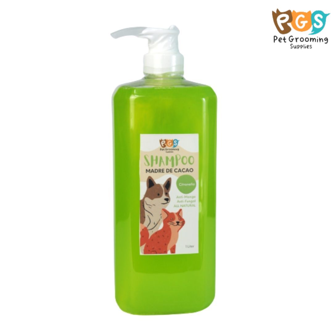 COD PET Shampoo Citronella Scent 1 Liter with Free 2 MDC Soap Madre De
