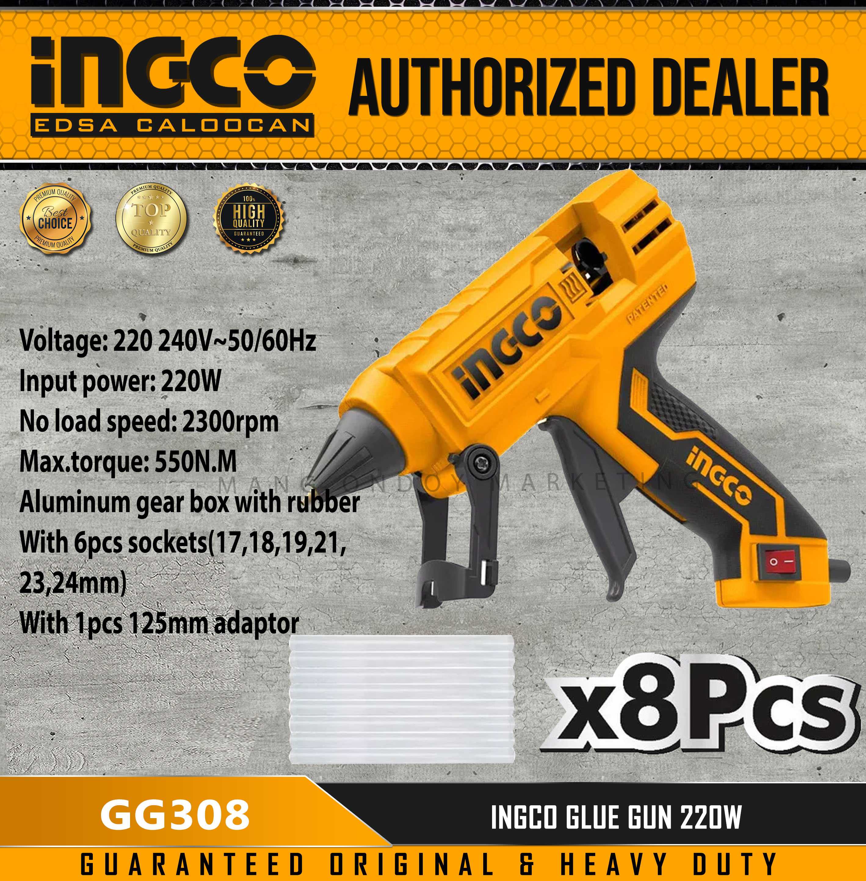 INGCO GLUE GUN 220W (GG308) Lazada PH