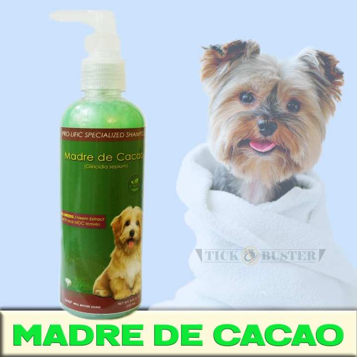 Specialized Dog Shampoo Madre de Cacao 250 mL for dogs and cats, an