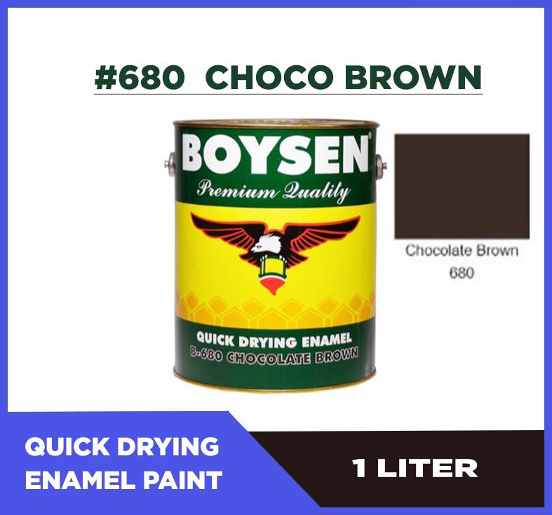 BOYSEN QUICK DRY ENAMEL PAINT 1 LITER 5 COLOR VARIANTS Lazada PH